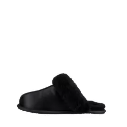 Chaussons Ugg SCUFETTE II SATIN (Noir) - Ref. SCUFFETTE-II-SATIN-BLACK