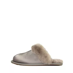 Chaussons Ugg SCUFETTE II SATIN (Gris) - Ref. SCUFFETTE-II-SATIN-ELEPHA