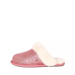 Chaussons Ugg SCUFFFETTE II SPARKLE (Rose) - Ref. SCUFFETTE-II-SPARKLE--PIN