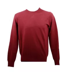 Pull Real Cashmere (Rouge) - Ref. IUB109841-GIROCOLLO-TOPP