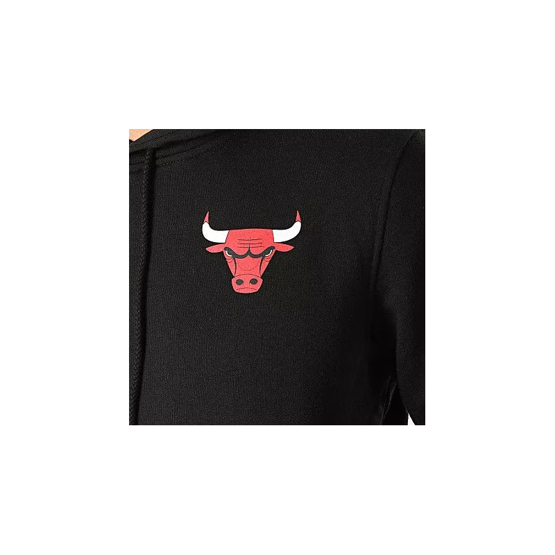 Sweat à capuche New Era NBA STRIPE RIB CHICAGO BULLS - Ref. 11860088