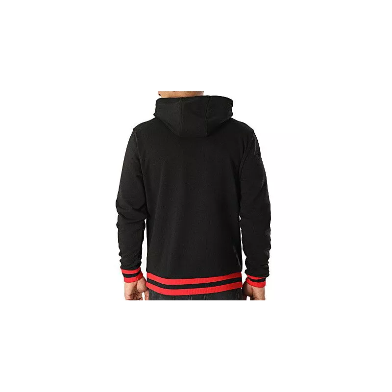 Sweat à capuche New Era NBA STRIPE RIB CHICAGO BULLS - Ref. 11860088