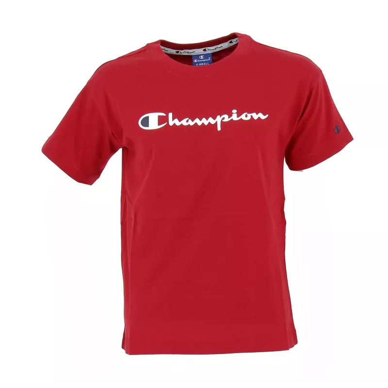 Tee-shirt Champion CREWNECK TEE SHIRT - Ref. 111393-RS010