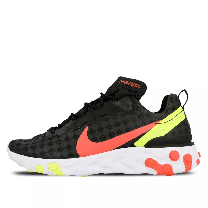 nike react element 55 noir et rouge