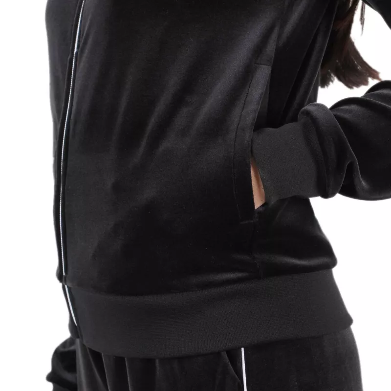 Veste de survêtement pour femme Nike VELOUR - Noir - Manches longues Noir -  Cdiscount Sport
