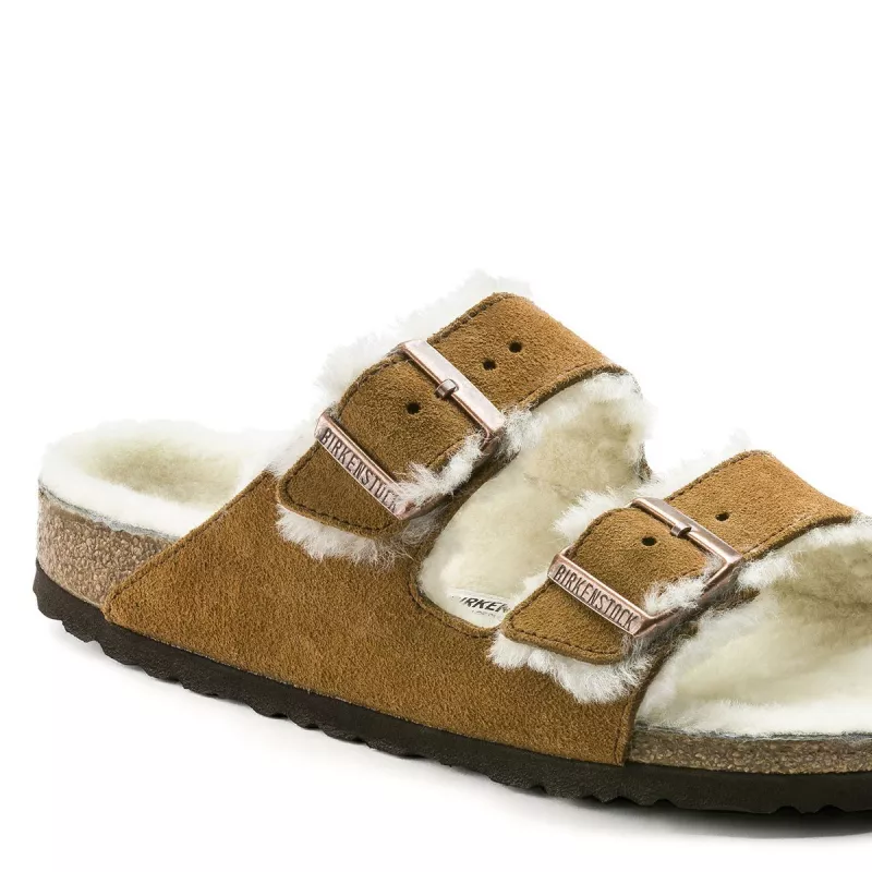 Sandales Birkenstock ARIZONA FUR CUIR