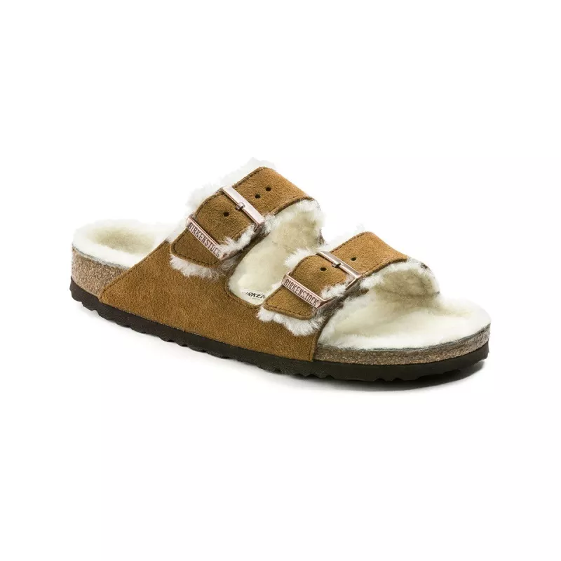 Sandales Birkenstock ARIZONA FUR CUIR