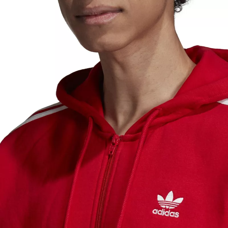 Vestes de survêtement adidas Originals 3 STRIPES HOODIE
