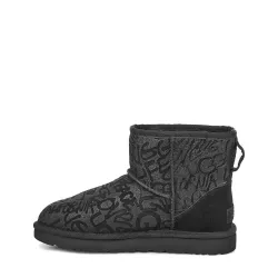 Bottes UGG CLASSIC MINI SPARKLE GRAFFITI