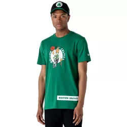Tee-shirt New Era NBA COLOUR BLOCK TEE BOSCEL