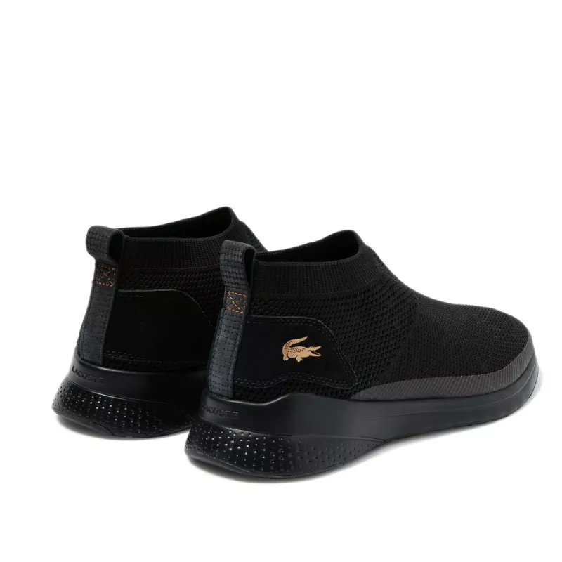 men's lt fit sock trainers with green croc