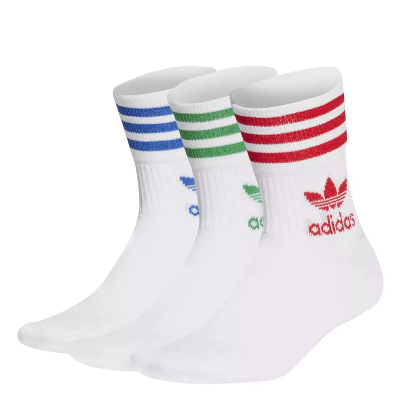 Pack 3 paires de chaussettes adidas Originals MI-MONTANTES