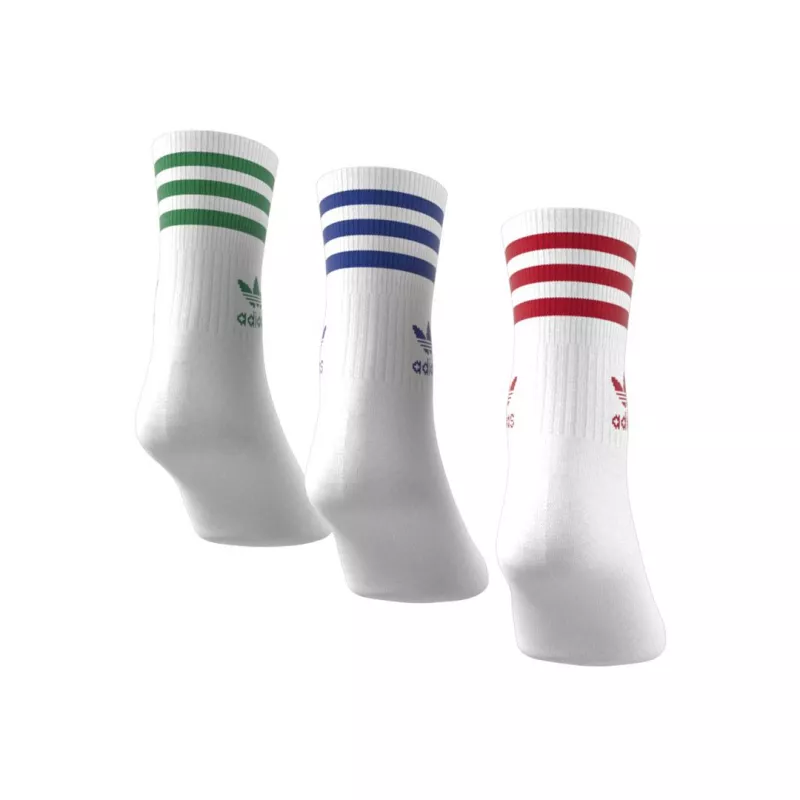 Pack 3 paires de chaussettes adidas Originals MI-MONTANTES