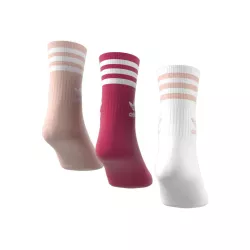 Pack 3 paires de chaussettes adidas Originals MID CUT CREW