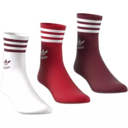 Pack 3 paires de chaussettes adidas Originals MID CUT CREW