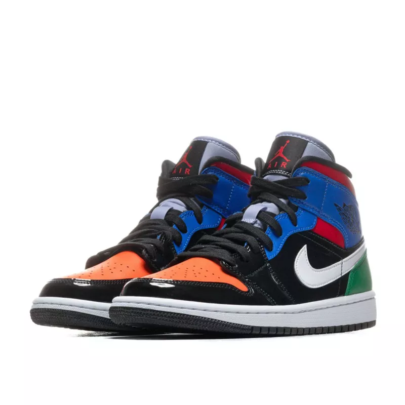 basket airs jordans 1 mid