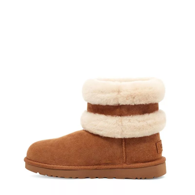 ugg mini fluff belted boot