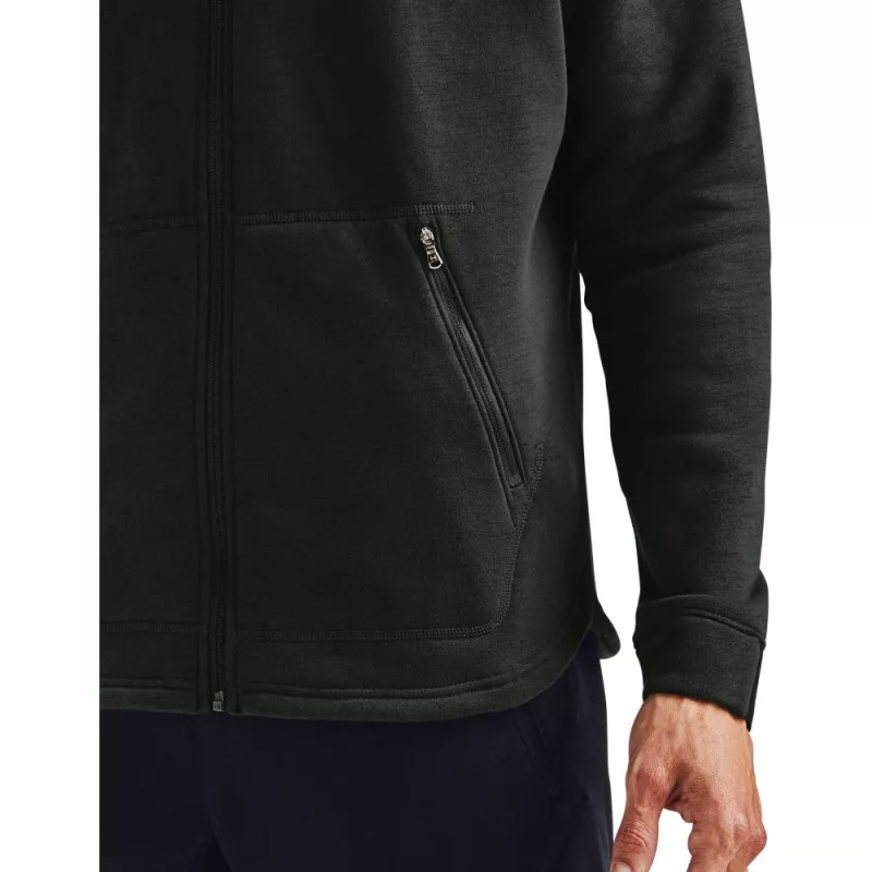 Sweat à capuche Under Armour CHARGED COTTON FLEECE FULL ZIP