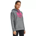 Sweat à capuche Femme Under Armour LOGO RIVAL FLEECE