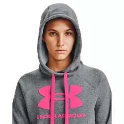 Sweat à capuche Femme Under Armour LOGO RIVAL FLEECE
