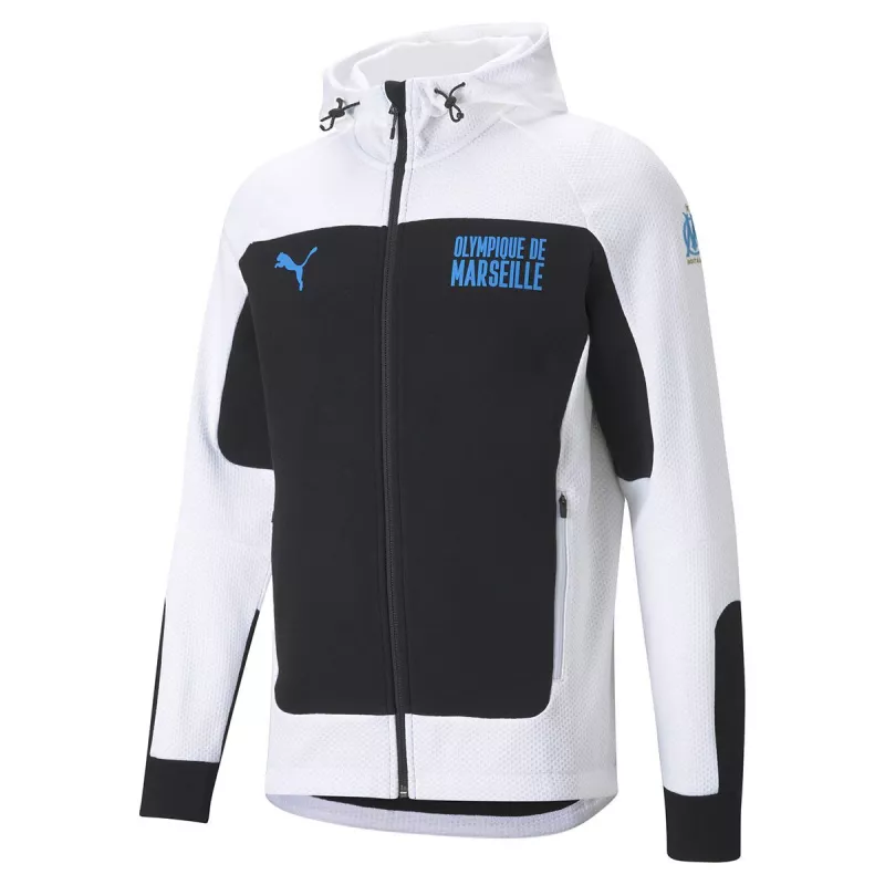 Veste de survêtement Puma OLYMPIQUE DE MARSEILLE EVOSTRIPE