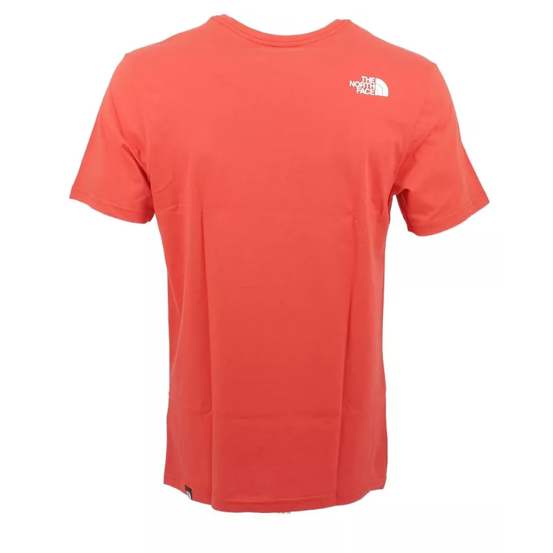 Tee shirt the north face outlet rouge