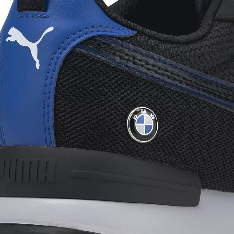 Chaussure BMW Motorsport sneaker / basket Puma MMS R78 Noir/ Bleu / Rouge -  homme