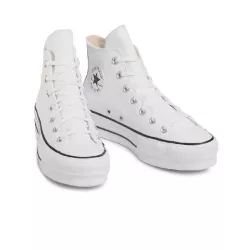 Basket Converse PLATEFORME CUIR HI