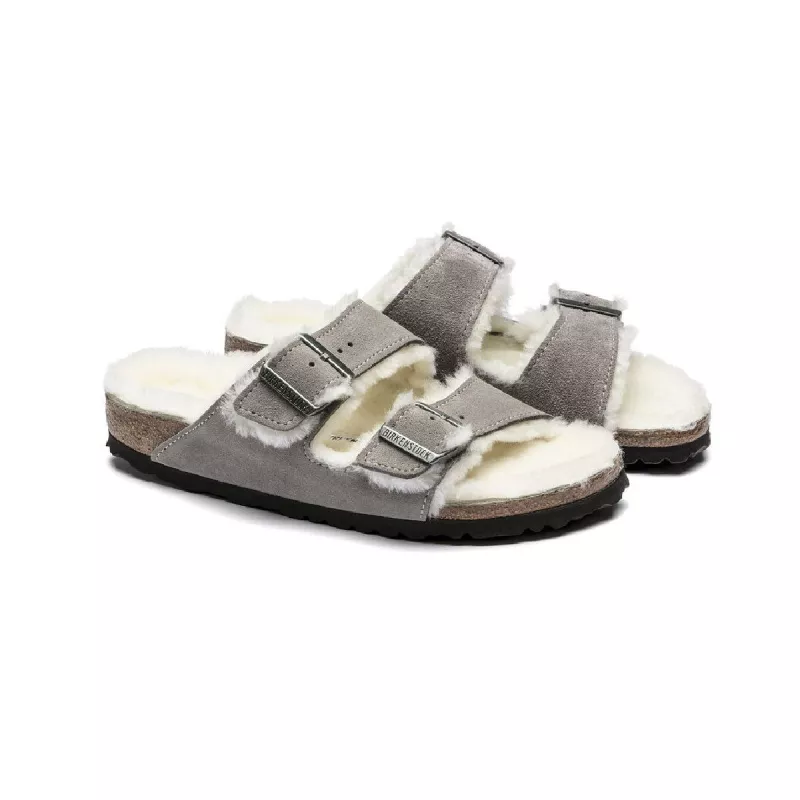 Sandale Birkenstock ARIZONA VL SHEARLING étroite