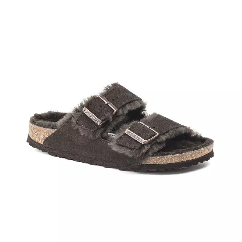 Sandale Birkenstock ARIZONA VL SHEARLING étroite