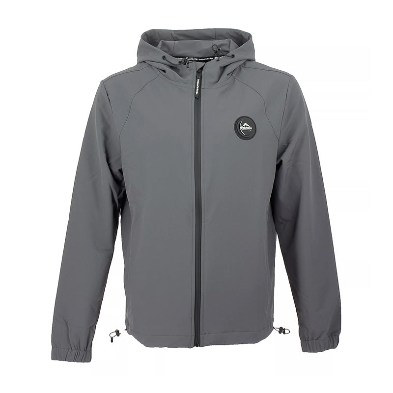 Veste de survêtement à capuche Helvetica 04 HAVANE