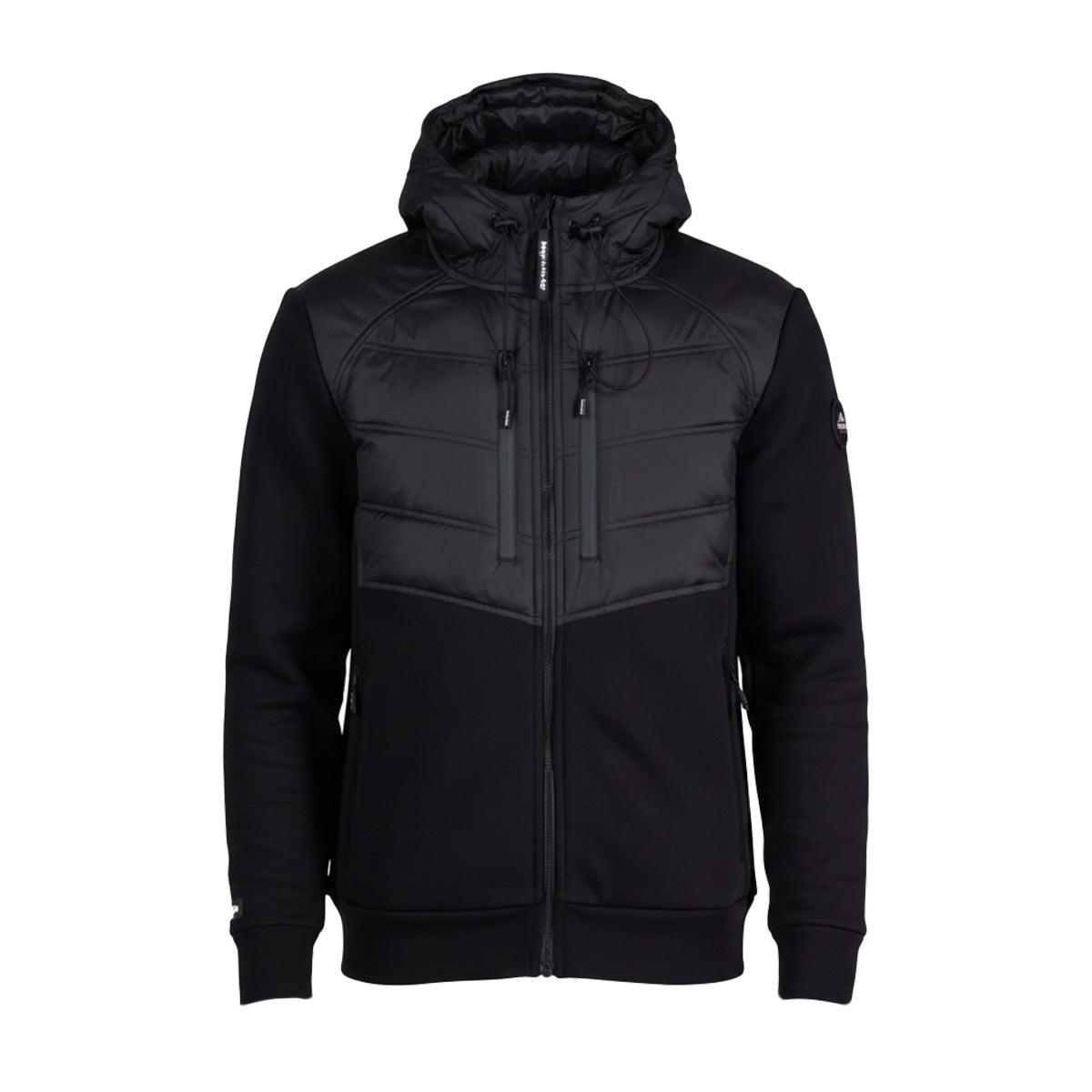 Veste à capuche zippée Helvetica