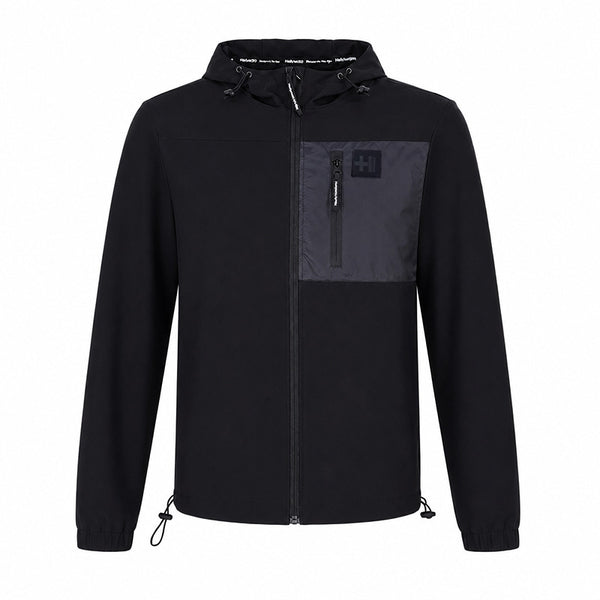 Veste à capuche zippée Helvetica Saturne