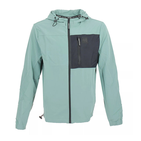 Veste à capuche zippée Helvetica Saturne