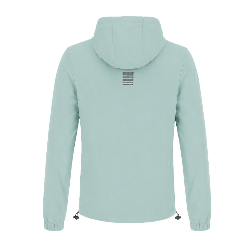 Sudadera con capucha y cremallera Helvética Saturn