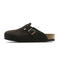 Chausson Femme Birkenstock BOSTON RIVETS SUEDE étroite