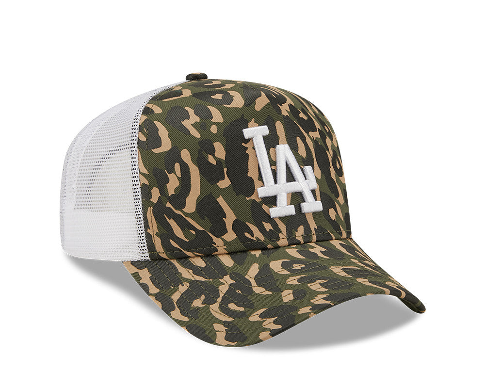 Casquette New Era Leopard Print A-Frame TRUCKER LA Dodgers
