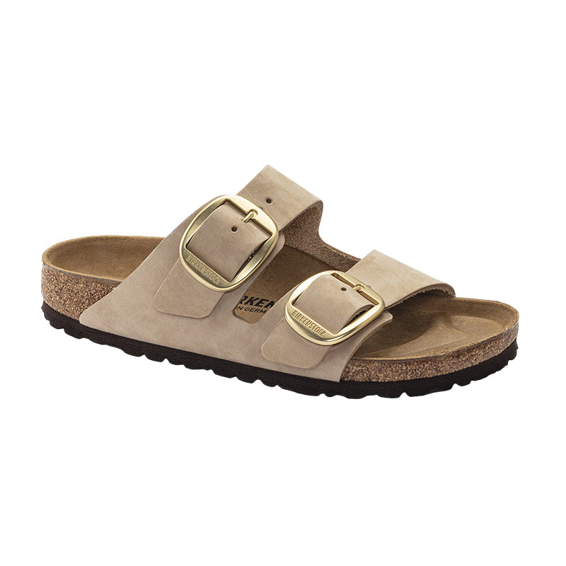 Sandale Femme Birkenstock ARIZONA BIG BUCKLE CUIR NUBUCK
