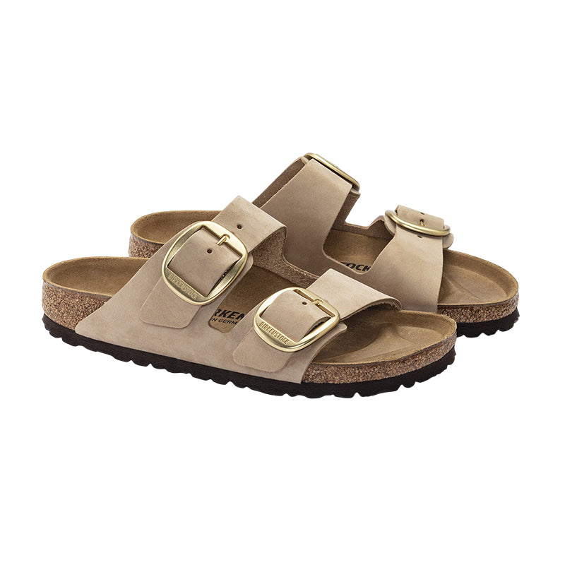 Sandale Femme Birkenstock ARIZONA BIG BUCKLE CUIR NUBUCK