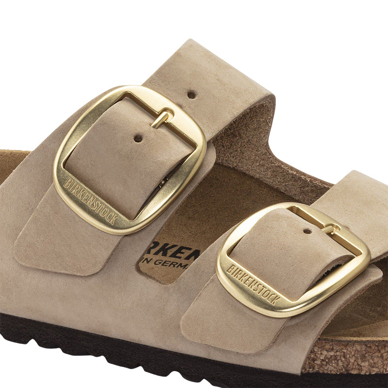Sandale Femme Birkenstock ARIZONA BIG BUCKLE CUIR NUBUCK