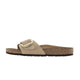 Sandale Femme Birkenstock MADRID BIG BUCKLE CUIR NUBUCK étroite