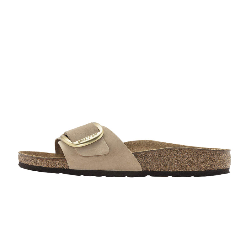 Sandale Femme Birkenstock MADRID BIG BUCKLE CUIR NUBUCK étroite