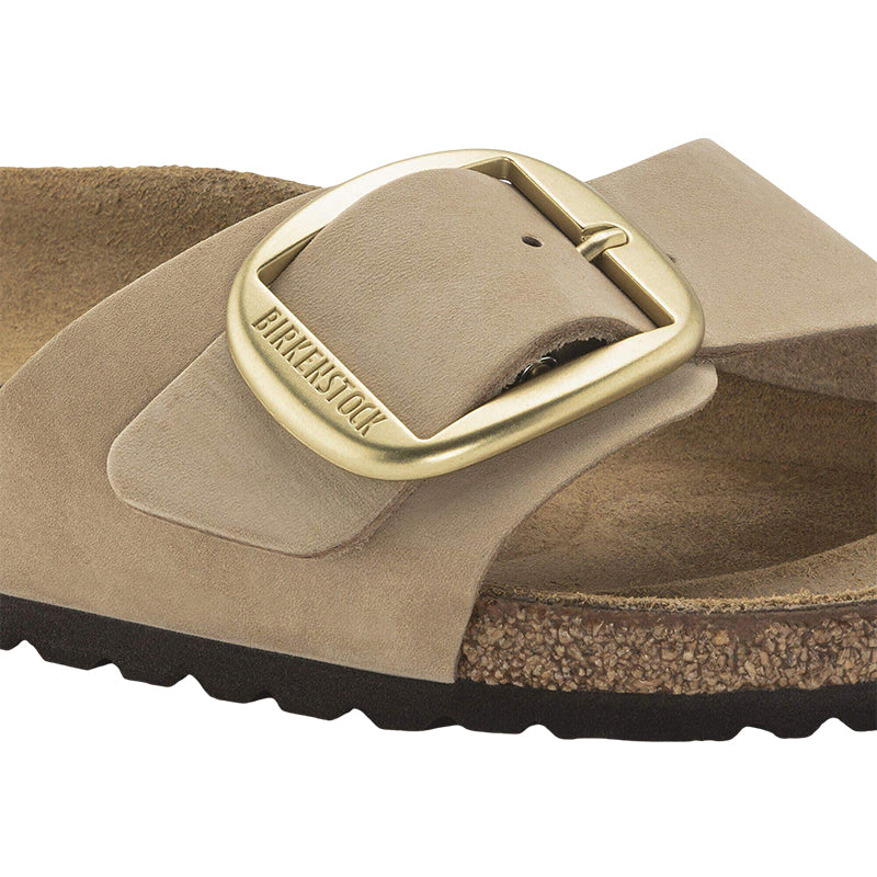 Sandale Femme Birkenstock MADRID BIG BUCKLE CUIR NUBUCK étroite