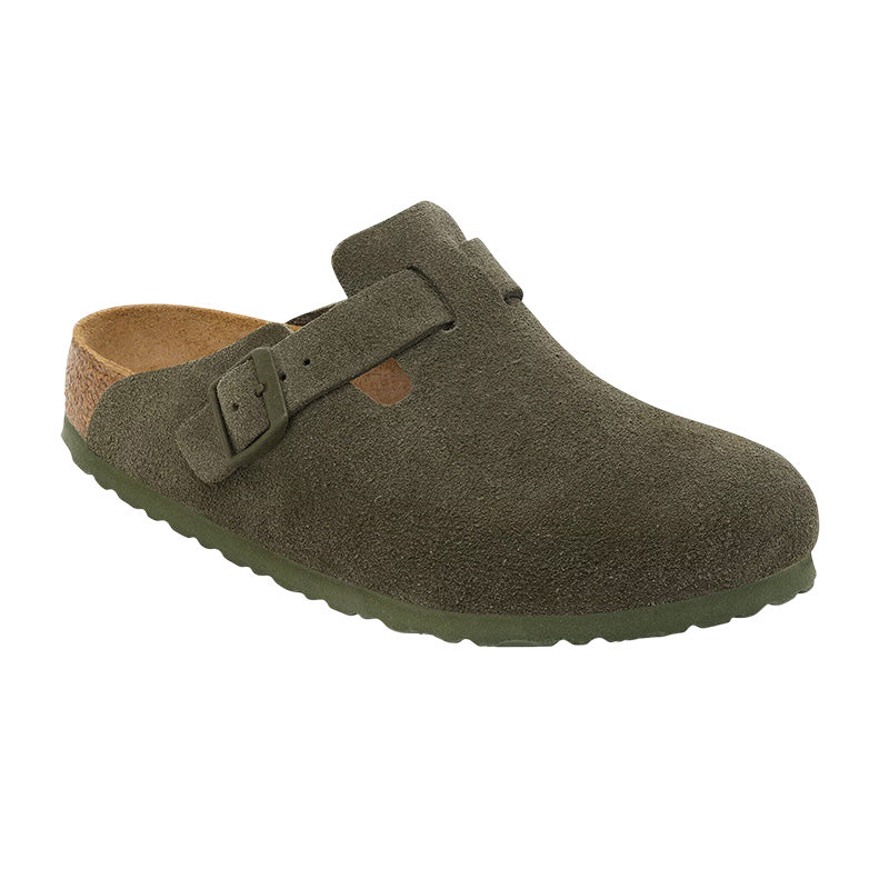 Chausson Homme Birkenstock BOSTON VL SUEDE étroite