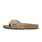 Sandale Femme Birkenstock OITA BRAIDED SUEDE étroite