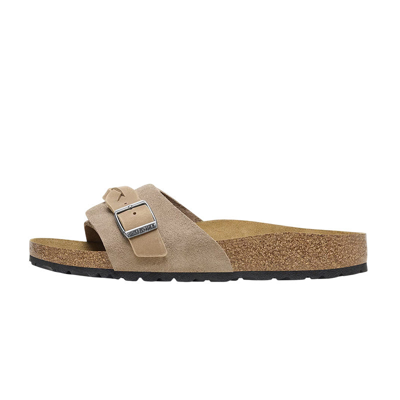 Sandale Femme Birkenstock OITA BRAIDED SUEDE étroite