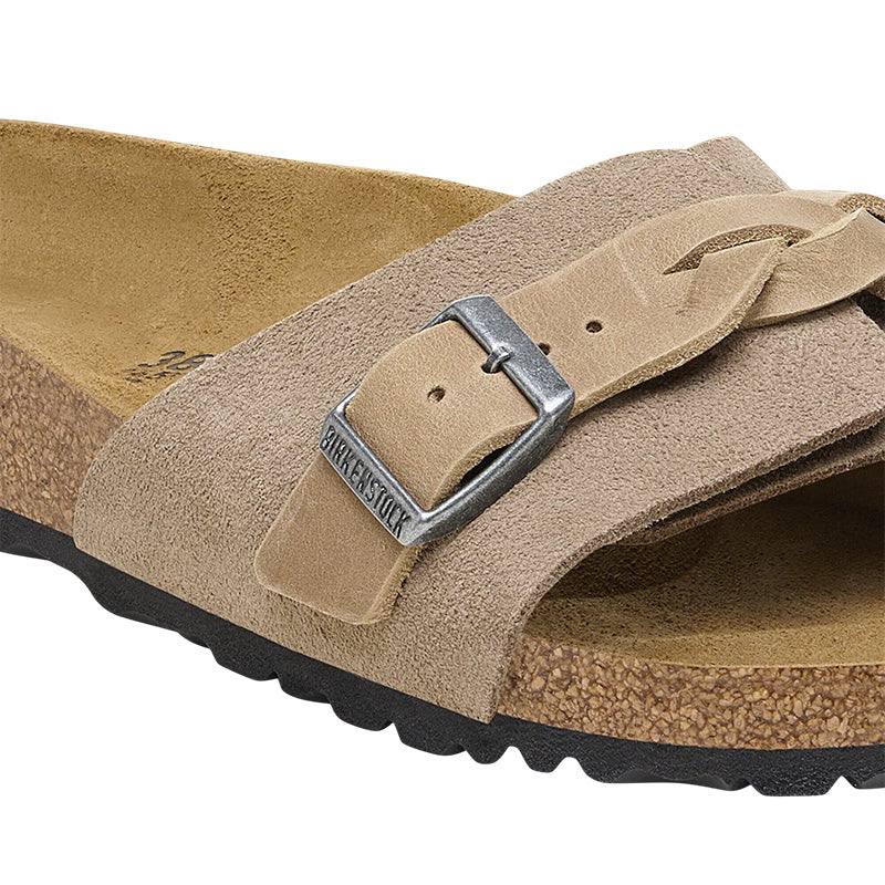 Sandale Femme Birkenstock OITA BRAIDED SUEDE étroite