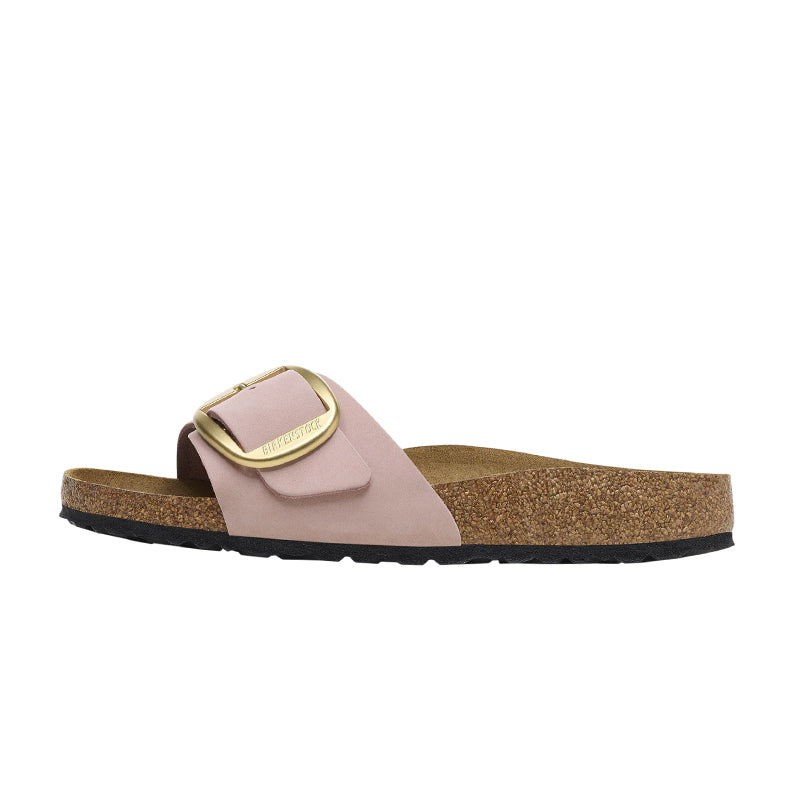 Sandale Femme Birkenstock MADRID BIG BUCKLE CUIR NUBUCK étroite
