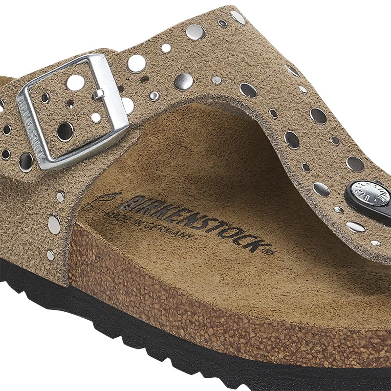 Sandale Femme Birkenstock GIZEH RIVET CUIR étroite