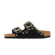 Sandale Femme Birkenstock ARIZONA SUEDE RIVET